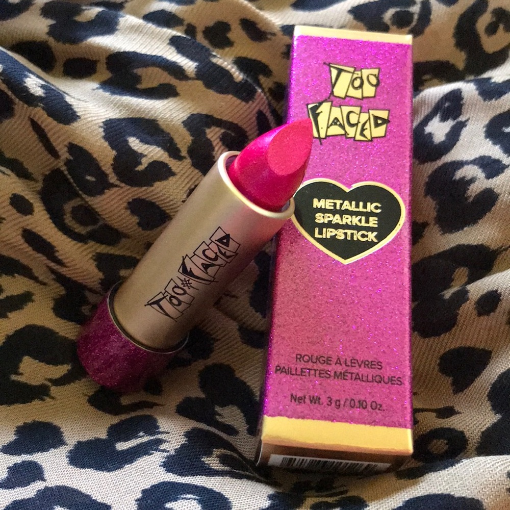 Too Faced Anniversary Edition Sparkle Lipstick